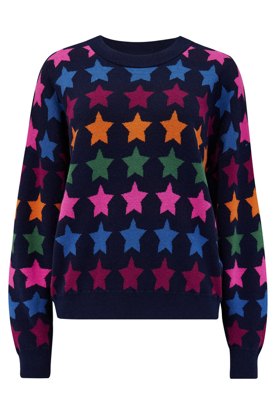 Sugarhill Brighton Multi Large Star Repeat Annalee Jumper