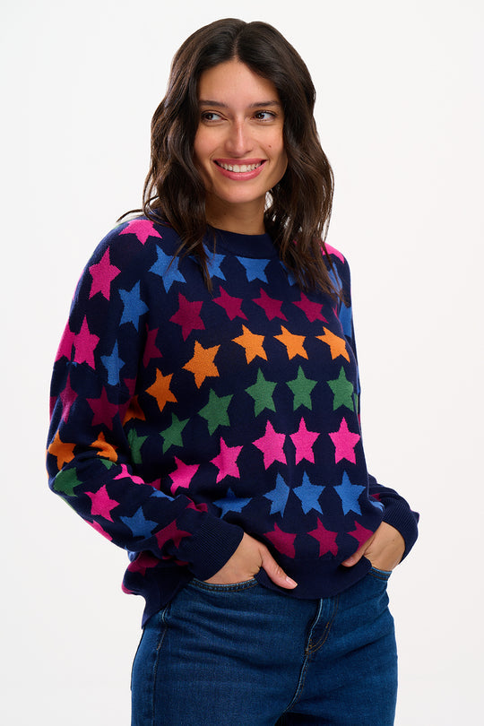 Sugarhill Brighton Multi Large Star Repeat Annalee Jumper