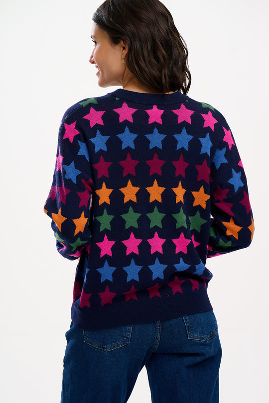 Sugarhill Brighton Multi Large Star Repeat Annalee Jumper