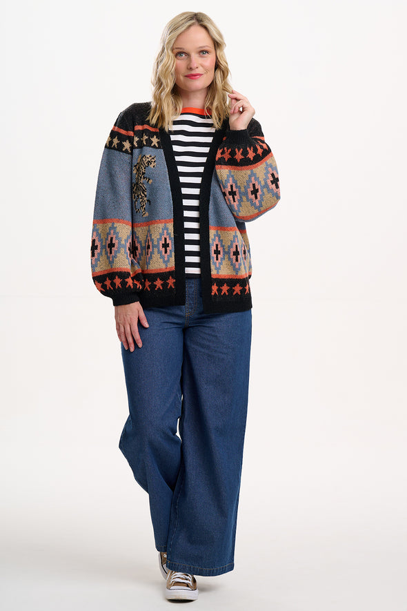 Sugarhill Brighton Yvette Climbing Tigers Cardigan
