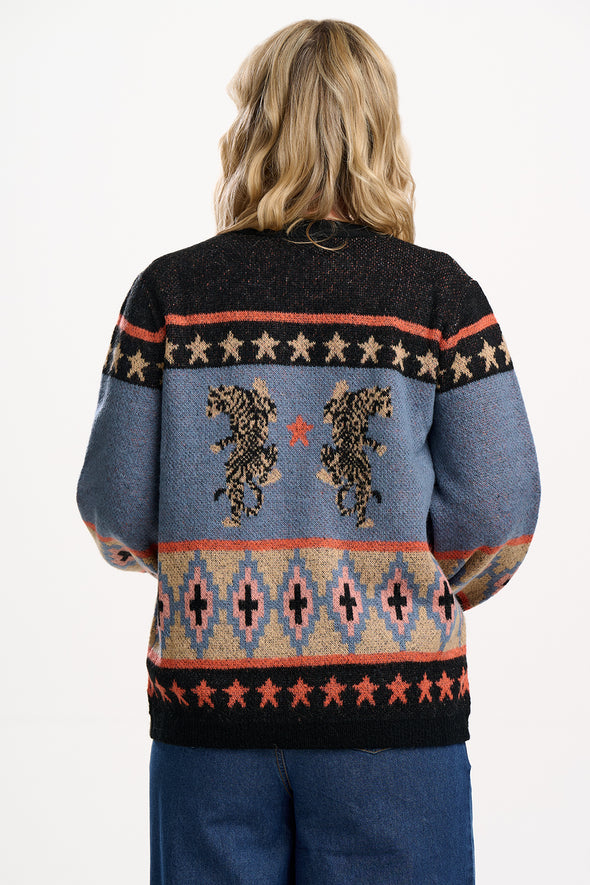 Sugarhill Brighton Yvette Climbing Tigers Cardigan