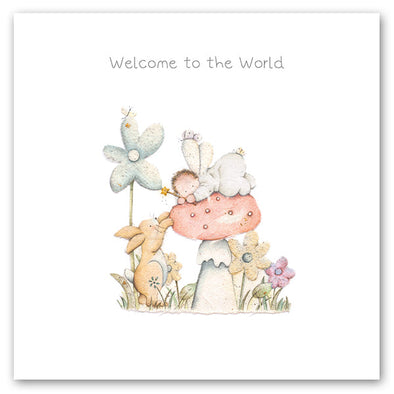 Berni Parker Welcome to The World Card