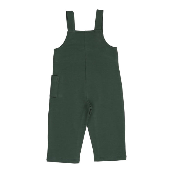 Walkiddy Green Sweat Baby Dungarees