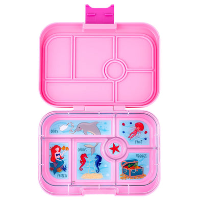 Yumbox Original Power Pink Lunchbox with Mermaid Tray
