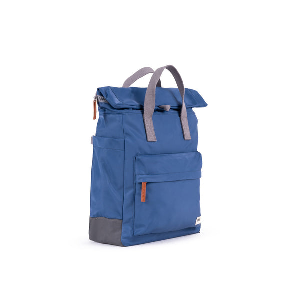 Roka Bayswater B Burnt Blue Recycled Nylon Umbrella Backpack - Medium