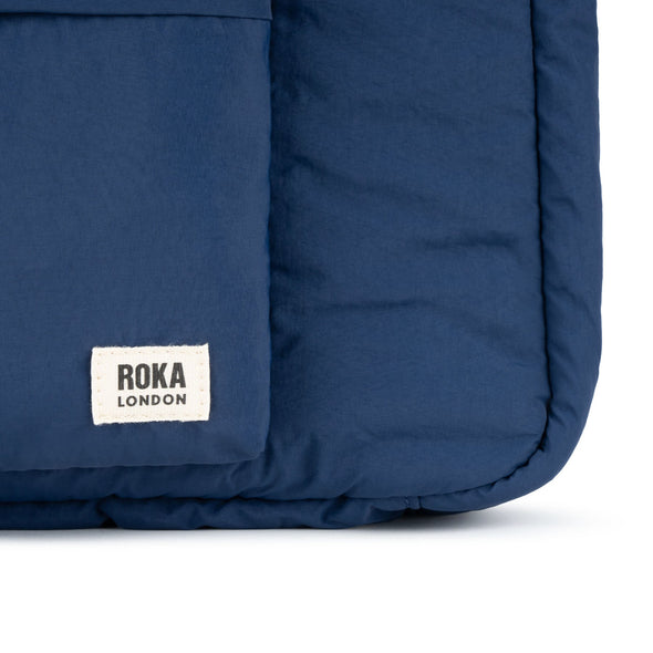 Roka Belsize Midnight Recycled Taslon Shoulder Bag