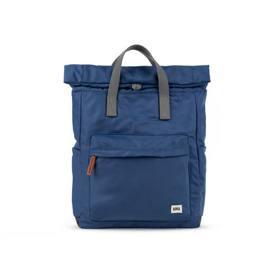Roka Canfield B Burnt Blue Recycled Nylon Backpack - Large