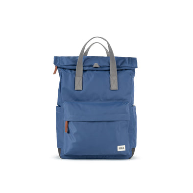 Roka Canfield B Burnt Blue Recycled Nylon Backpack - Medium