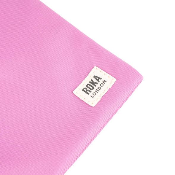 Roka Chelsea Orchid Recycled Nylon Pocket Sling Bag
