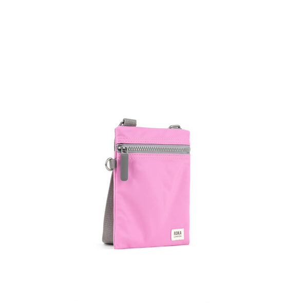 Roka Chelsea Orchid Recycled Nylon Pocket Sling Bag