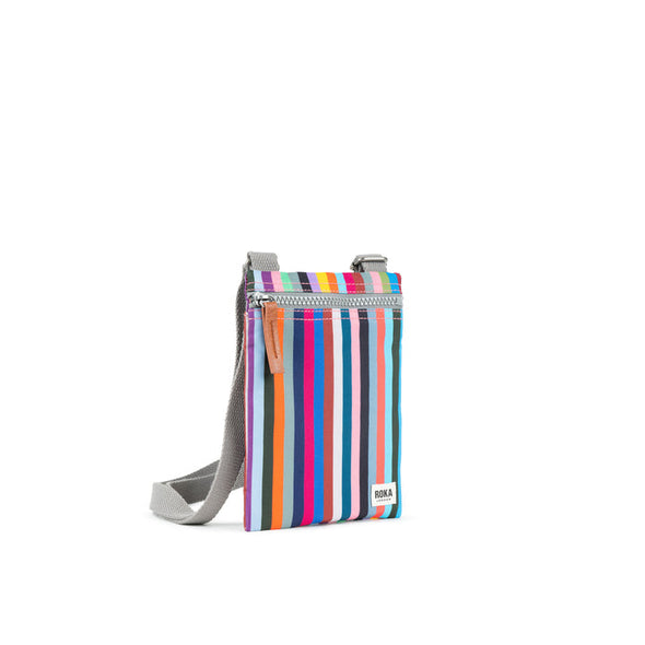 Roka Chelsea Multistripe Recycled Canvas Pocket Sling