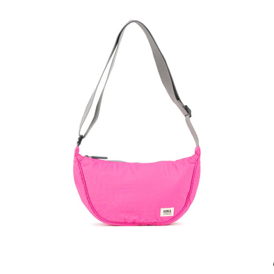 Roka Farringdon Hot Pink Recycled Taslon Shoulder Bag