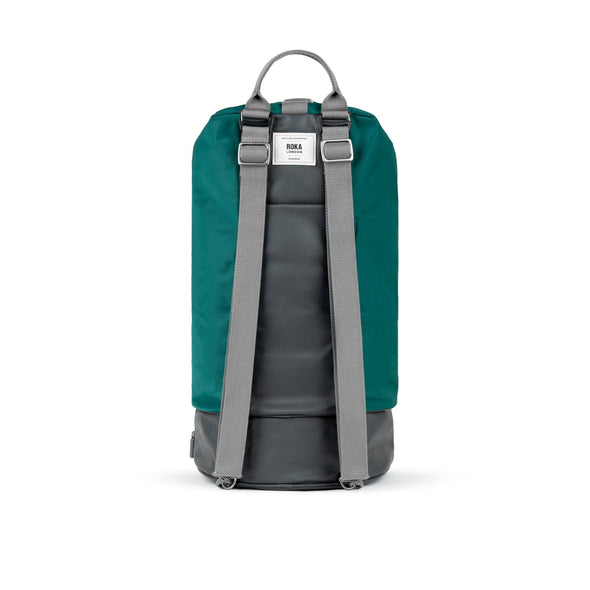 Roka Heathrow Teal Duffle Bag Backpack
