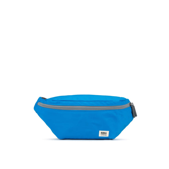 Roka Jubilee Neon Blue Recycled Nylon Hip Bag