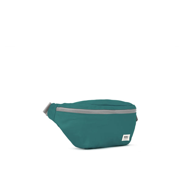 Roka Jubilee Teal Recycled Nylon Hip Bag