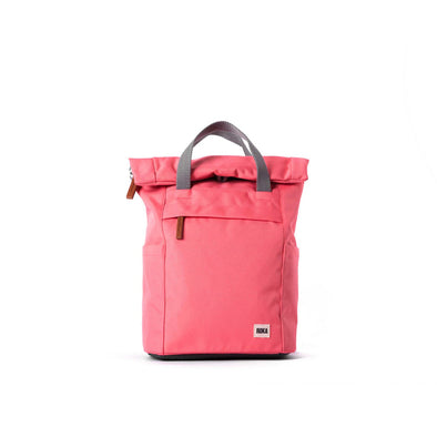 Roka Finchley A Recycled Canvas Coral Backpack - Small