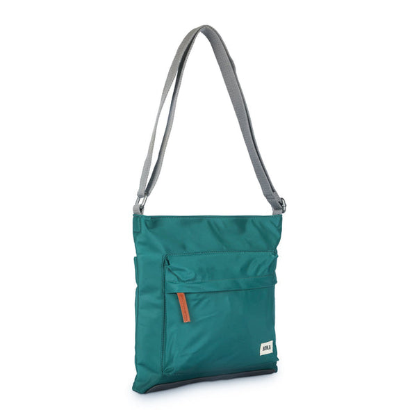 Roka Kennington B Teal Crossbody Bag