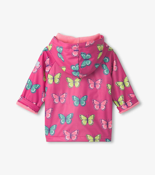 Hatley Bold Butterflies Snap Lined Raincoat