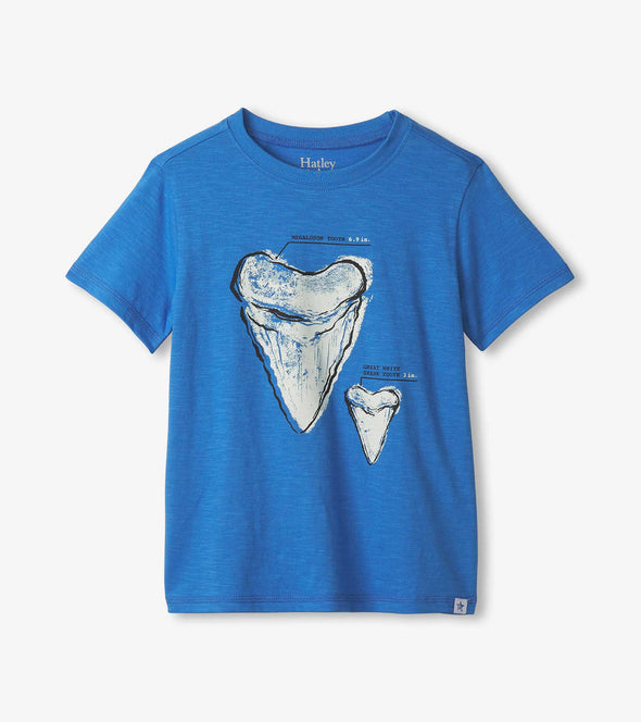 Hatley Shark Tooth Glow In The Dark Graphic Tee