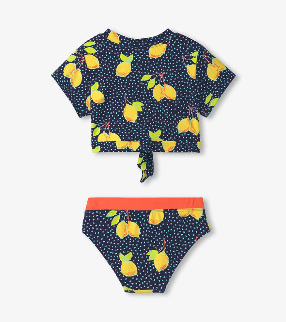 Hatley Fresh Lemons Tie Top Tankini