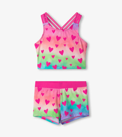 Hatley Kaleidoscope Hearts Two Piece Tankini