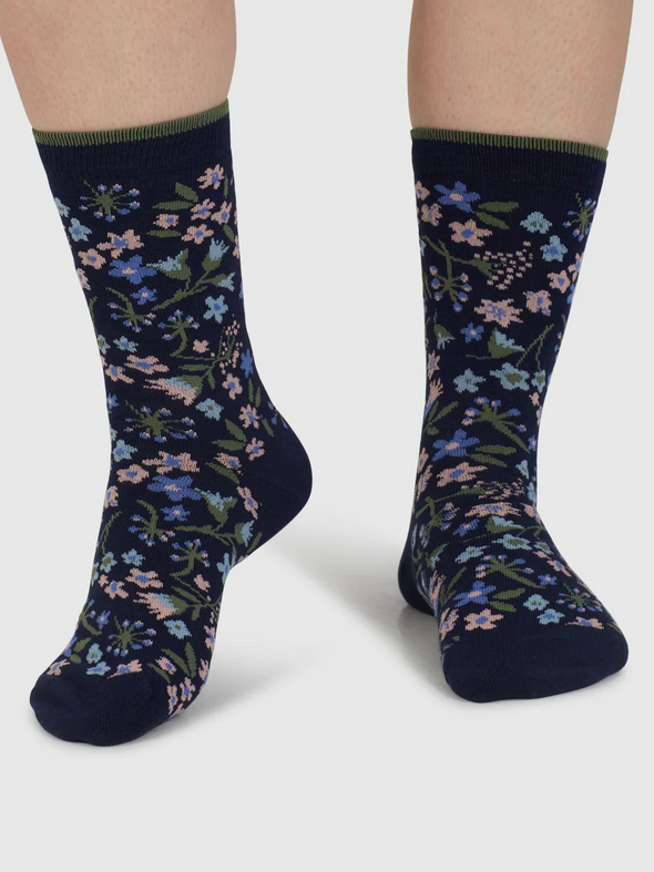 Thought Women's Flavia Floral Bamboo Socks Box - Multi
