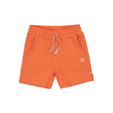 CarlijnQ Orange Loose Fit Organic Cotton Shorts