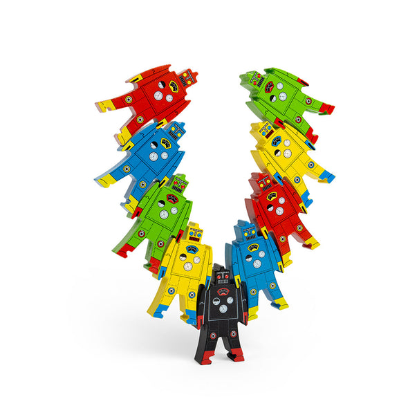 Bigjigs Wooden Stacking Robots