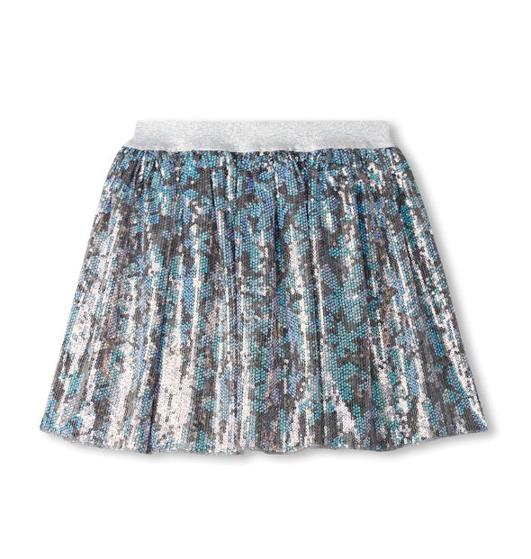 Hatley Flower Shimmer Sequin Skirt