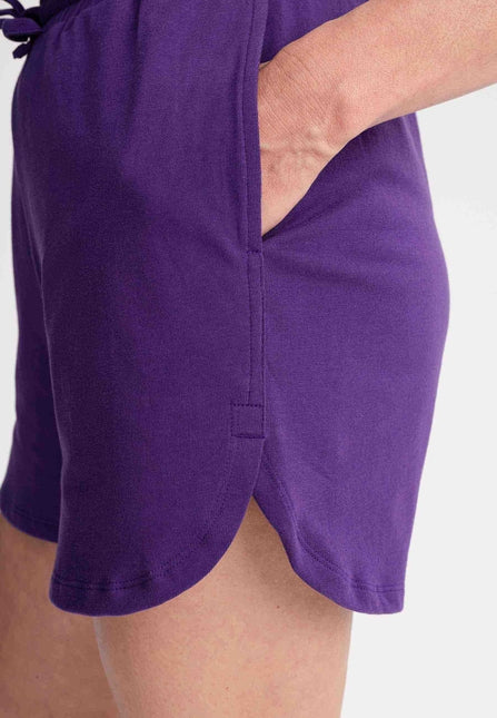 Mela Women Sunyata Purple Shorts