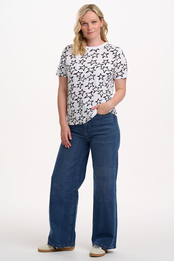 Sugarhill Brighton Maggie White/Black T-shirt