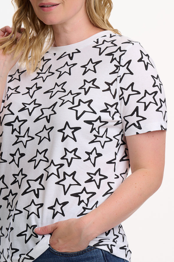 Sugarhill Brighton Maggie White/Black T-shirt