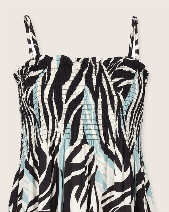 Turtledove London Zebra Print Zuri Maxi Skirt/Dress