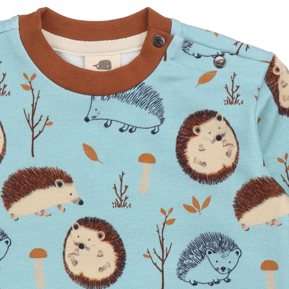Walkiddy Tiny Hedgehogs Baby Sweatshirt