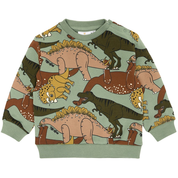 The New TNS Hedge Green Dino Lee Sweatshirt