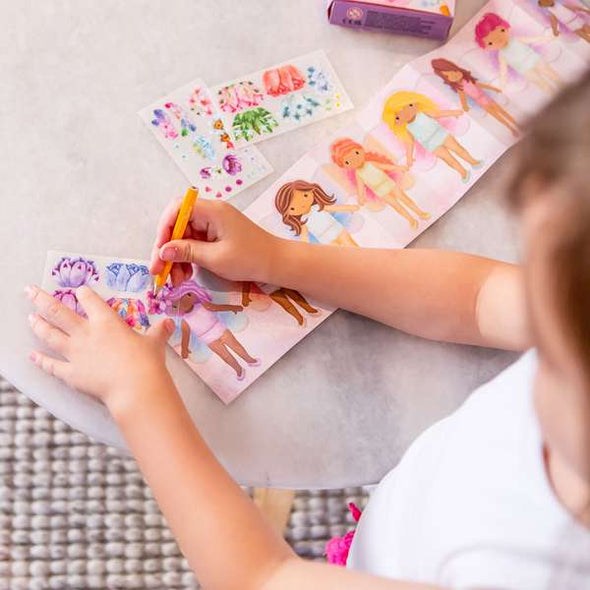 Tiger Tribe Mini Transfer Magic Flower Fairies