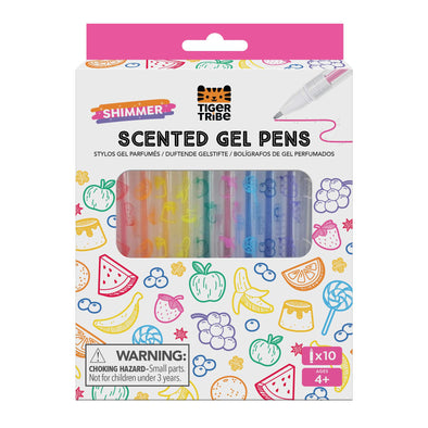 Tiger Tribe Shimmed Scented Gel Pens