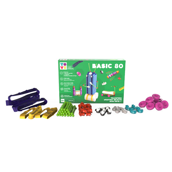 Bigjigs Toyi Basic 80 Building Kit