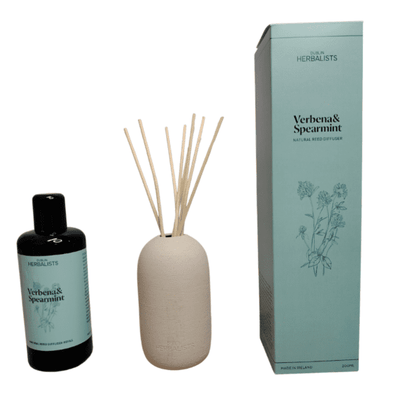 Dublin Herbalists Verbena and Spearmint Diffuser Gift Set