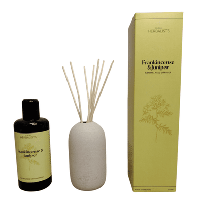 Dublin Herbalists Frankincense and Juniper Diffuser Gift Set