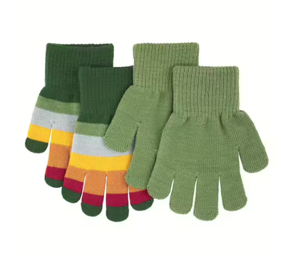 Villervalla Forest Striped Magic Gloves Set