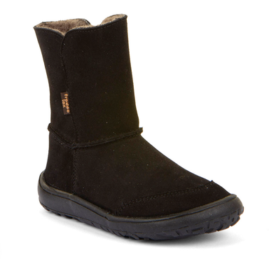 Froddo Black Barefoot Waterproof Tex Suede Boots