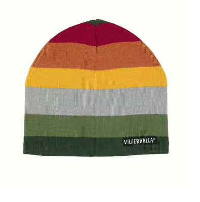 Villervalla Forest Stripe Fleece Lined Hat