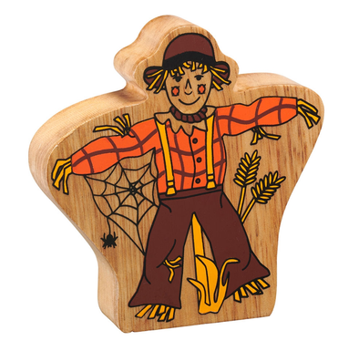 Lanka Kade Orange & Brown Scarecrow