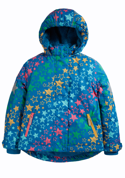 Frugi Super Stars Snow & Ski Waterproof Coat