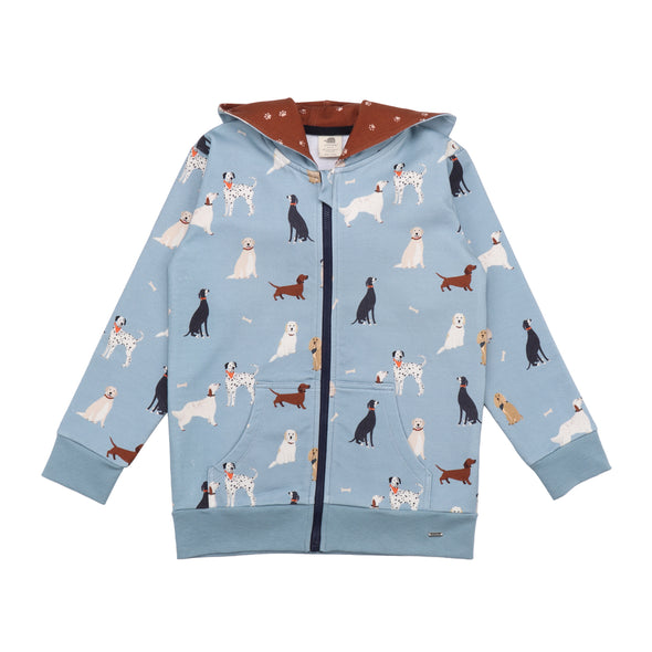 Walkiddy Dogs Zip Hoodie