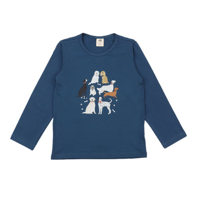 Walkiddy Dogs Single Print Long Sleeved Top