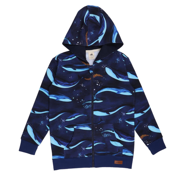 Walkiddy Whaley's Song Zip Hoodie
