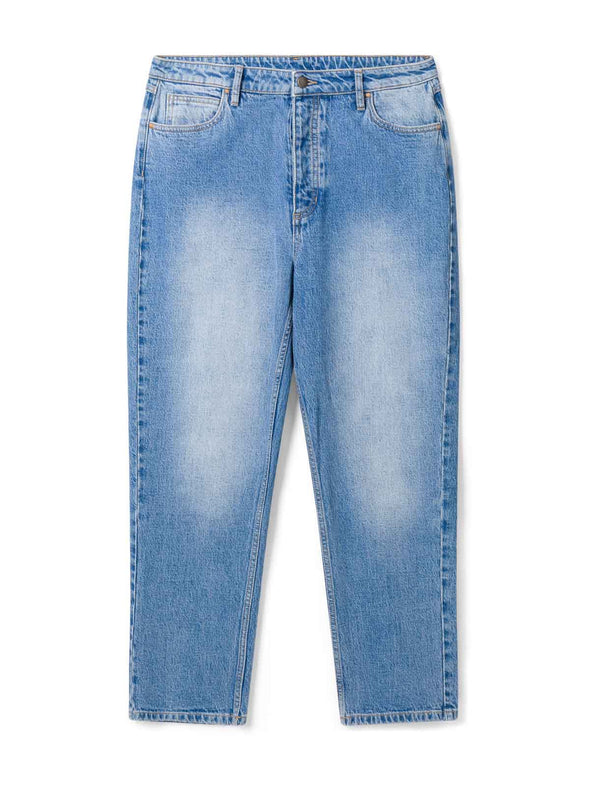 Thought Vintage Blue Organic Cotton Boyfriend Jeans