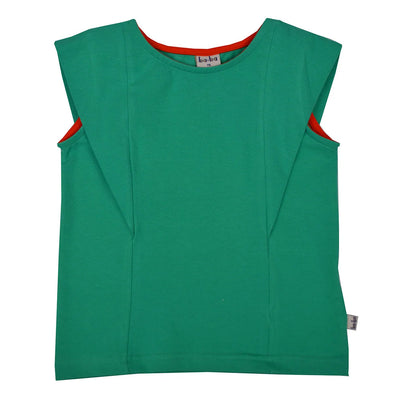 Ba*ba Kidswear Peacock Green Daphne Shirt T-shirt